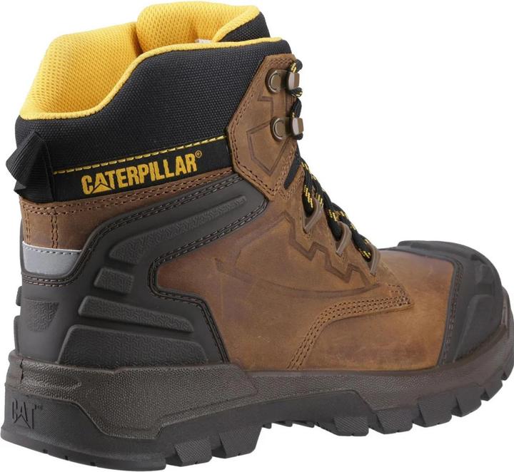Actual product image Cat Mens Striver XL 6 Leather Safety Boots (43)