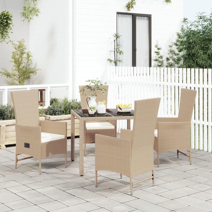 Produktbild vidaXL Garten Essgruppe (90 x 90 x 75 cm)