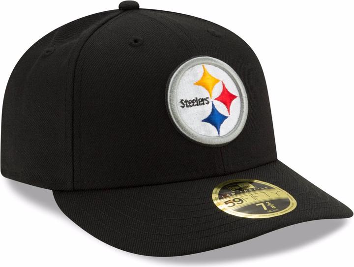 Actual product image New Era 59Fifty Low Profile Pittsburgh Steelers (7 1/4)