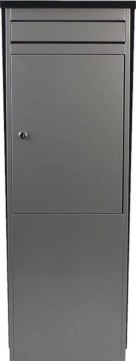 Actual product image SafePost Eurotrend No.1 letterbox anthracite/silver