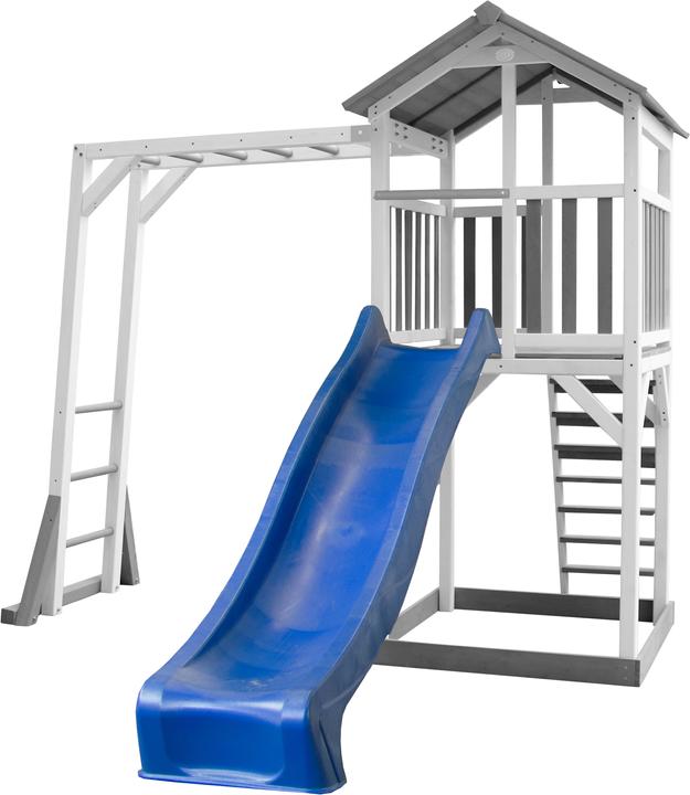 Immagine prodotto Axi Torre da gioco Beach Tower con telaio da arrampicata - scivolo blu