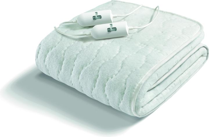 Imetec 16804 Heizdecke/Kissen 55 W Weisser Stoff (160 x 150 cm)