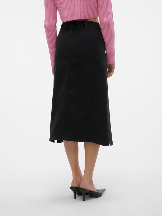 Produktbild Vero Moda VMNELLY HR BUT CALF DENIM SKIRT Jeansrock (XS)