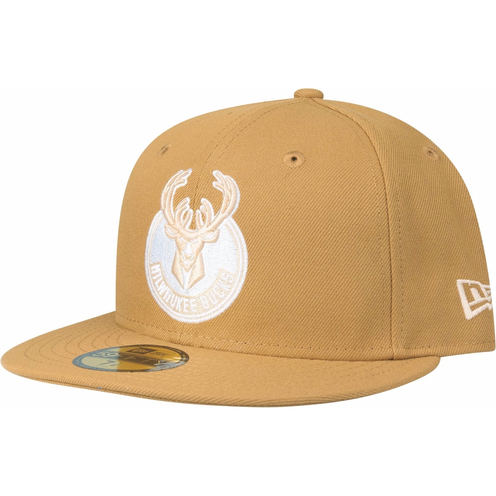 New Era, Herren, Cap, 59Fifty Milwaukee Bucks Panama, Braun, (7 3/8)