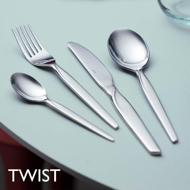Actual product image Gense Twist Bestiksaet 60 dele Blank st (60 pcs., Cutlery set)