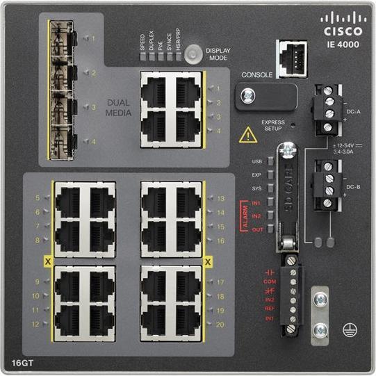 Immagine prodotto Cisco IE 4000 16 X RJ45 10/100/1000M (16 Porti)