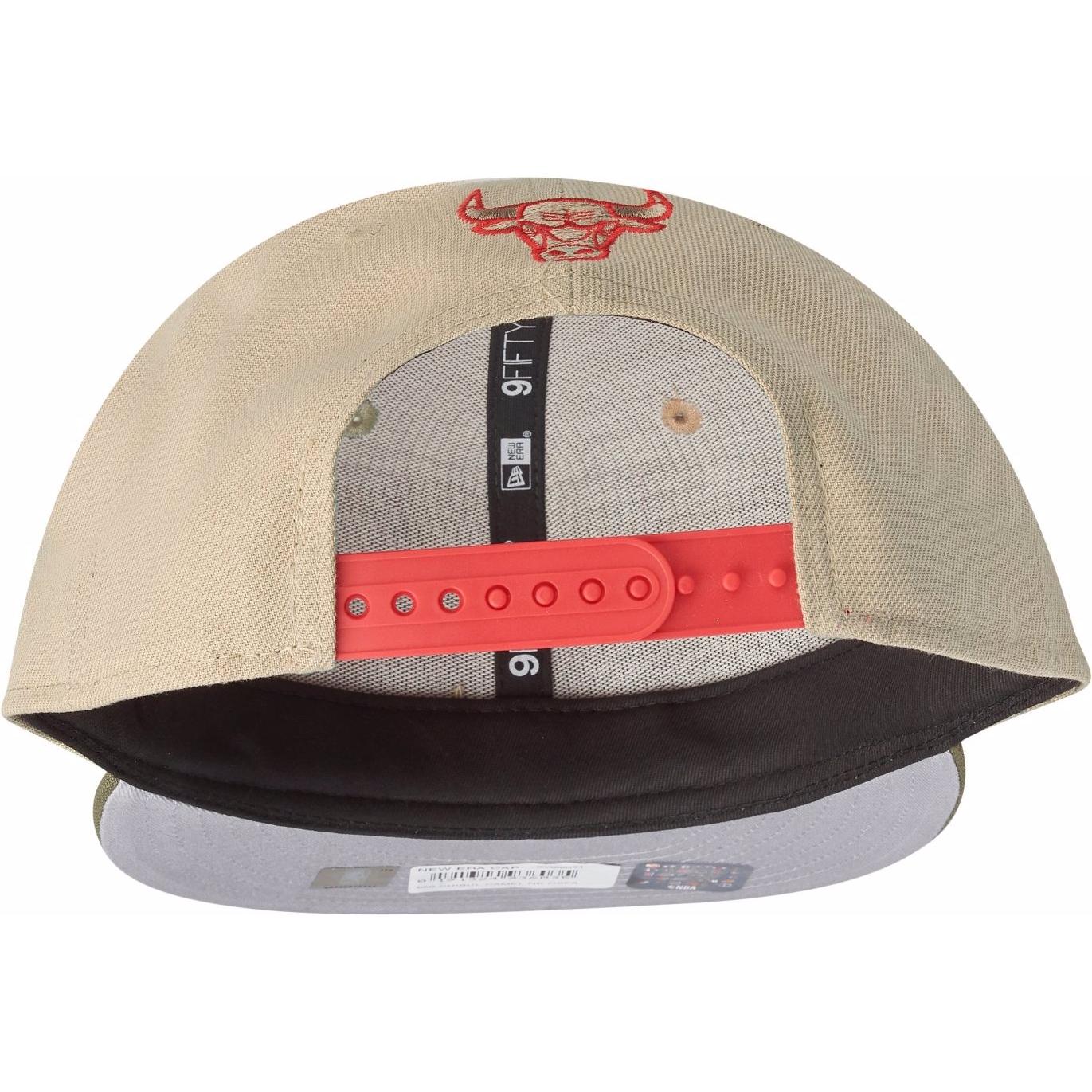 Thumbnail - New Era, Herren, Cap, 9Fifty Chicago Bulls, Beige, (One Size)