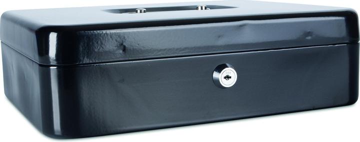 Donau Cassette pour l'argent, grande, 300x90x240mm, noir