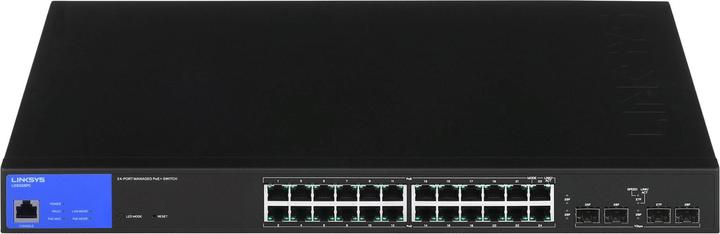 Produktbild Linksys LGS328PC Netzwerk-Switch Managed L2 Gigabit Ethernet (10/100/1000) Power over Ethernet (PoE) (24 Ports)