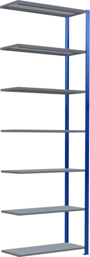 Produktbild Schulte Lagertechnik Stecksystem Anbauregal MULTIplus250 mit Kreuzstrebe