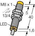 Produktbild Turck Induktiver Näherungsschalter M8 (Schalter)