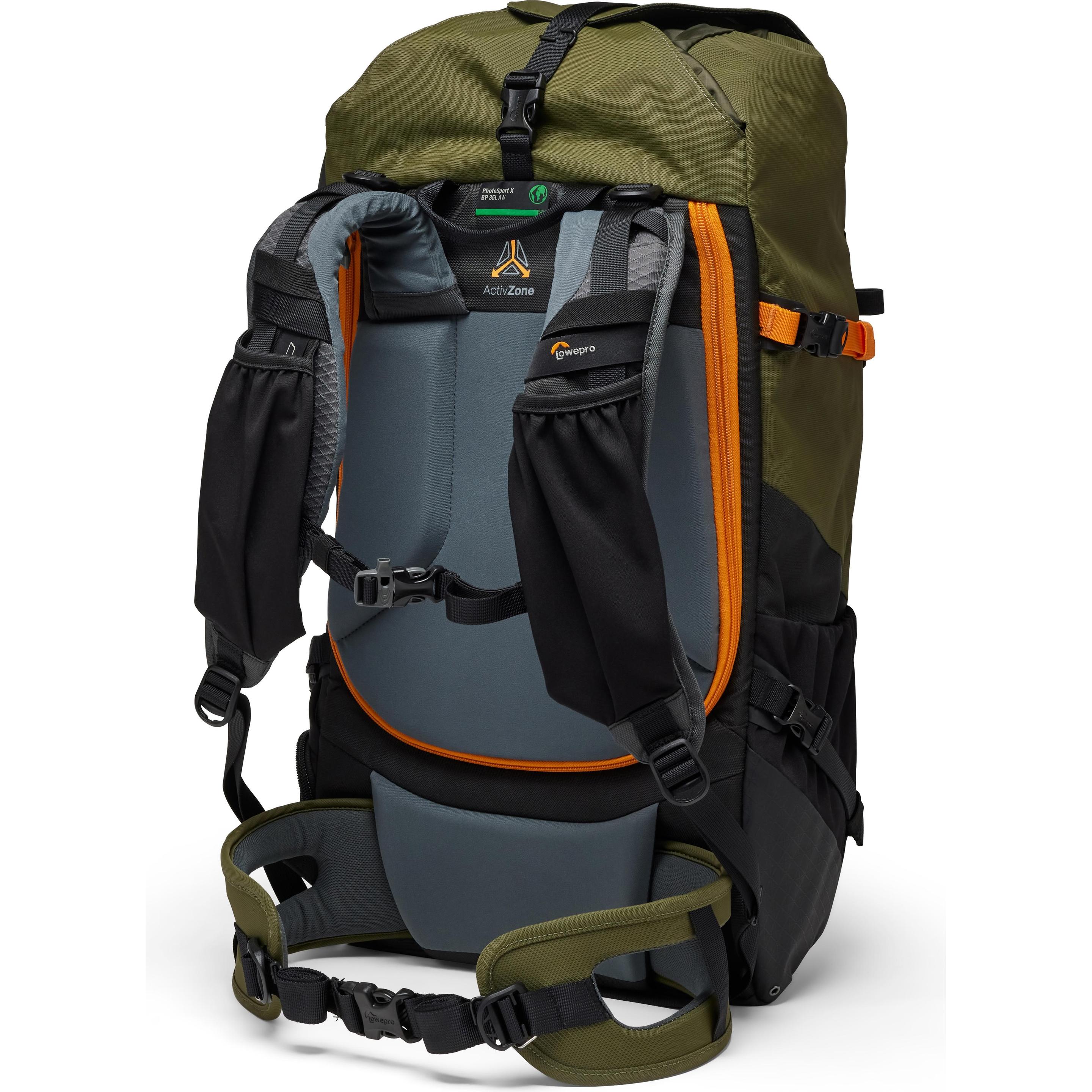 Thumbnail - Lowepro PhotoSport X BP 35L AW (Fotorucksack, 38 l), Kameratasche, Grün