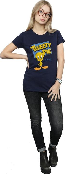 Actual product image Looney Tunes Womens/Ladies Classic Tweety Cotton T-Shirt (S)