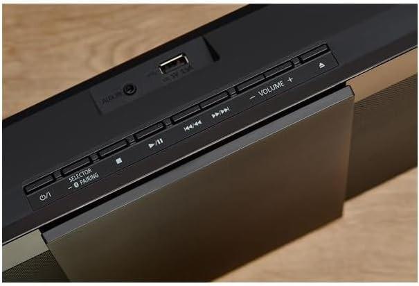 Immagine prodotto Panasonic SC-HC302EG-K set audio da casa Microsistema audio per la casa 20 W Nero (Bluetooth, Lettore CD, 1x 20 W)