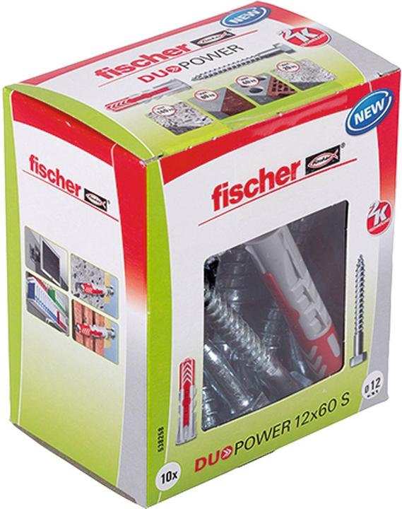 Image du produit Fischer DuoPower 12x60 S (10 pcs)