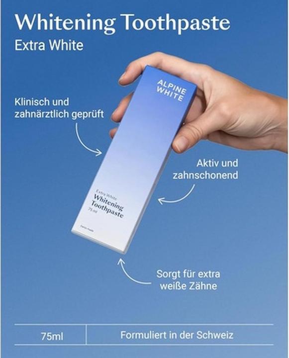 Actual product image Alpine White Whitening Toothpaste (75 ml)