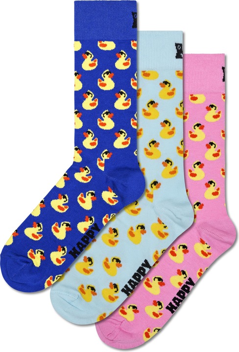 Image du produit Happy Socks Strümpfe RUBBER DUCK Socken 3er Pack (Lot de 3, 36 - 40)