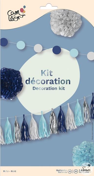 Produktbild P'tit Clown Raumdeko Pompom Aufhänger und Girlanden (5 Stück)