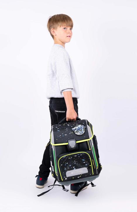 Actual product image Schneiders Black Galaxy Ergolite school desk set, 21 l (22 l)