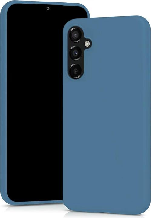 Image du produit OEM Back panel cover SILICONE case for SAMSUNG S25 blue (Samsung Galaxy S25)