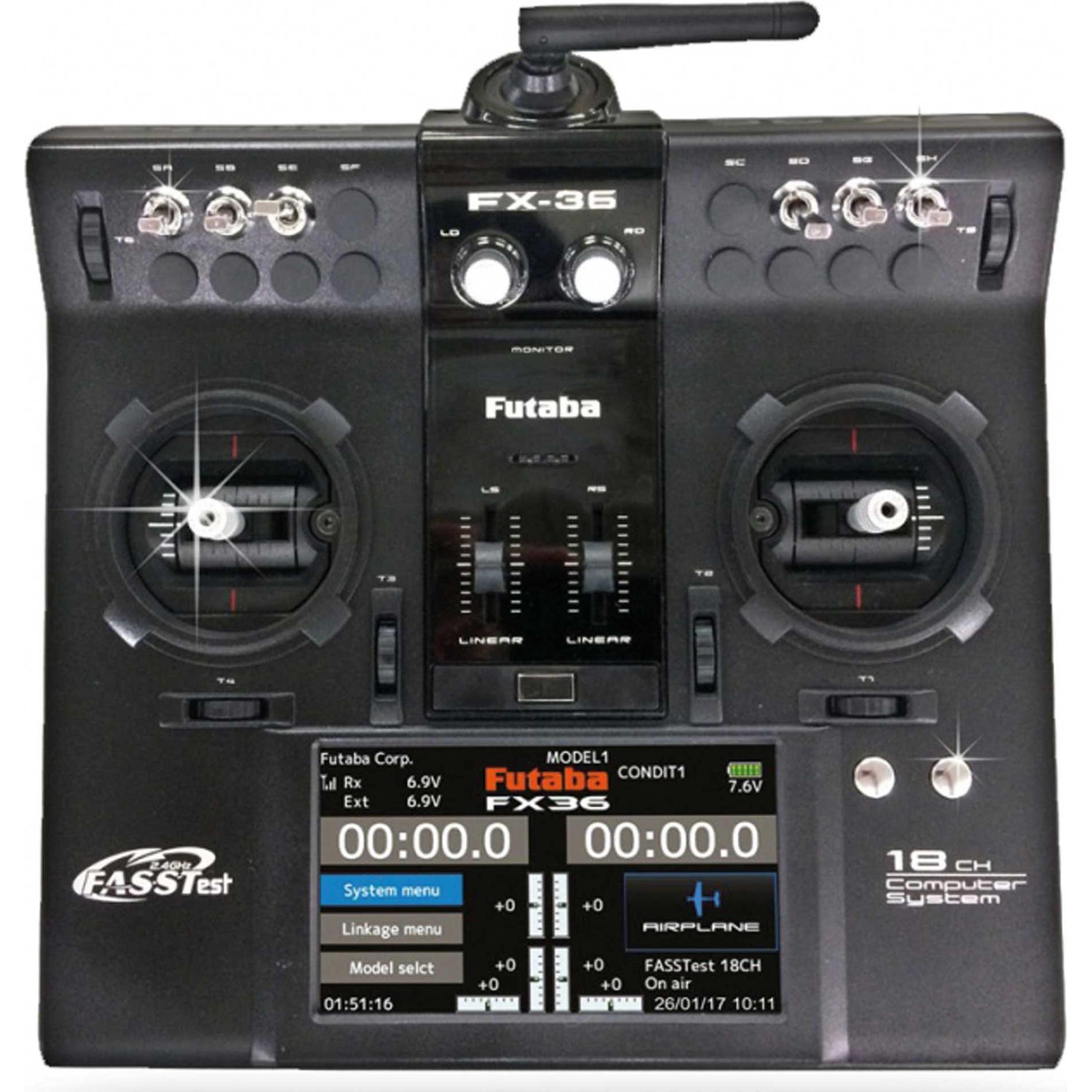 Futaba FX-36 + R7208SB 2.4GHz FASSTest