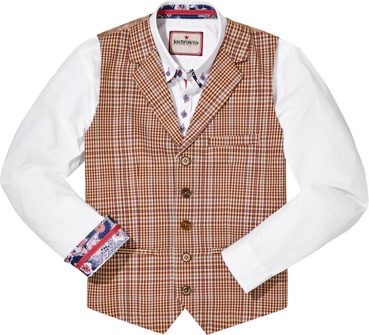 Actual product image Joe Browns Summer Check Waistcoat (52)