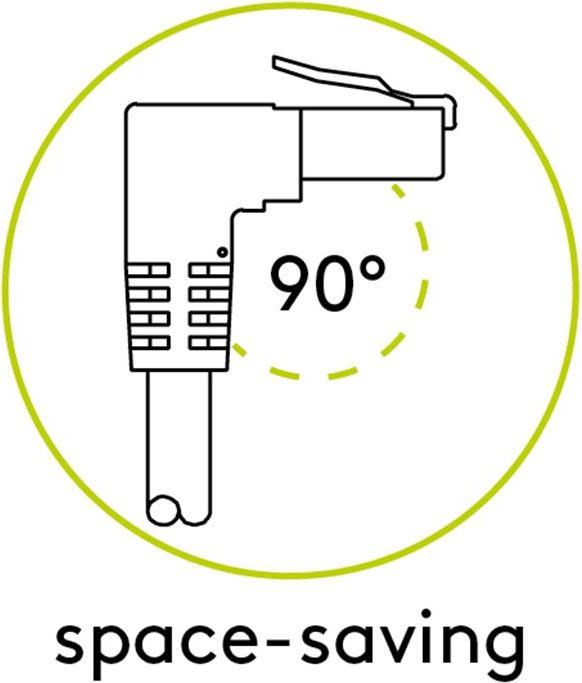 Produktbild Goobay Netzwerkkabel (S/FTP, CAT6, 3 m)