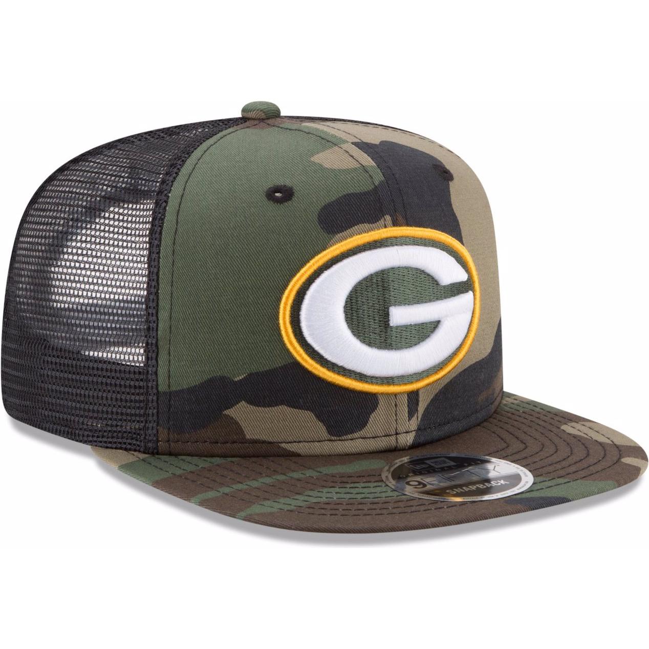 Thumbnail - New Era, Herren, Cap, 9Fifty Green Bay Packers, Grün, (One Size)