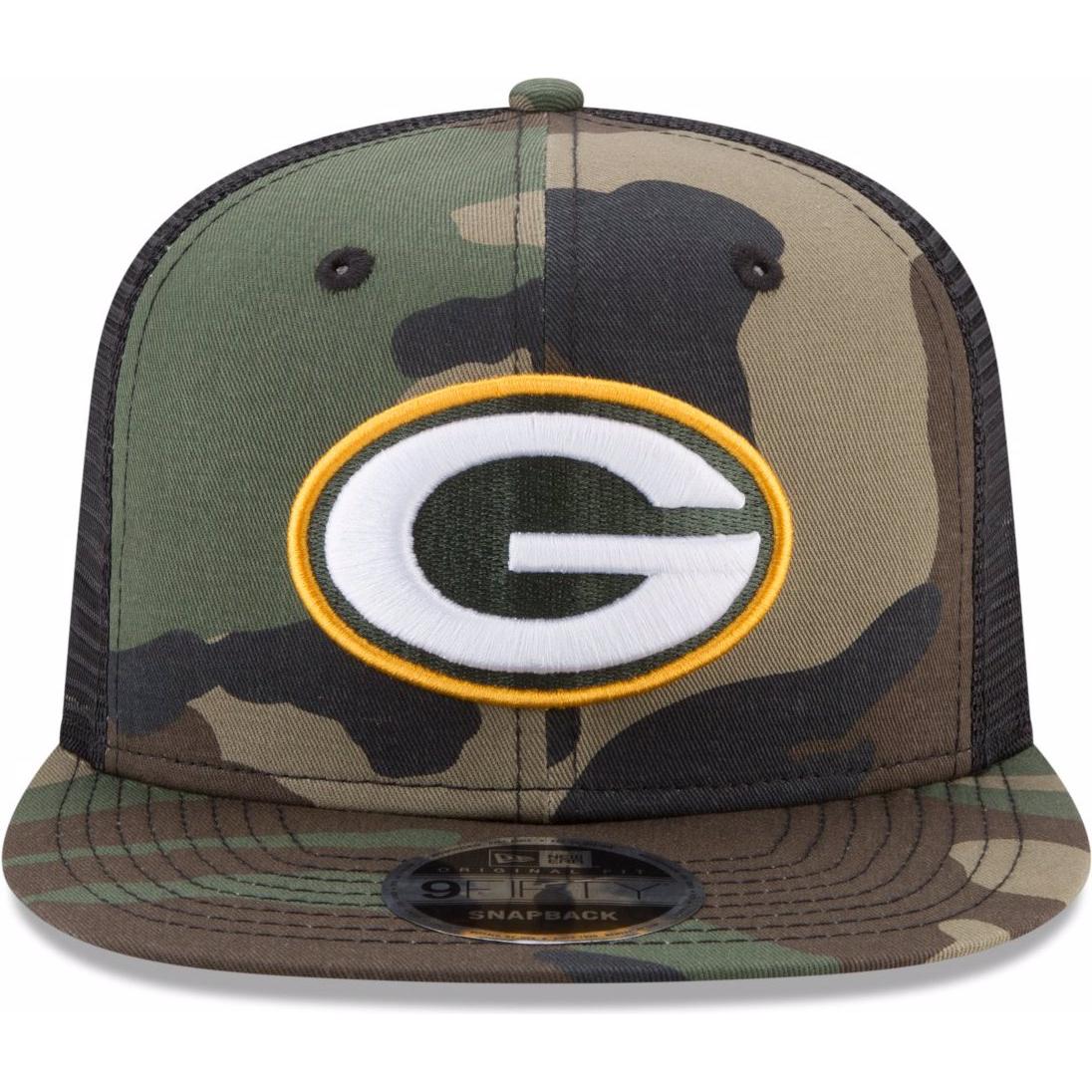 New Era, Herren, Cap, 9Fifty Green Bay Packers, Grün, (One Size)