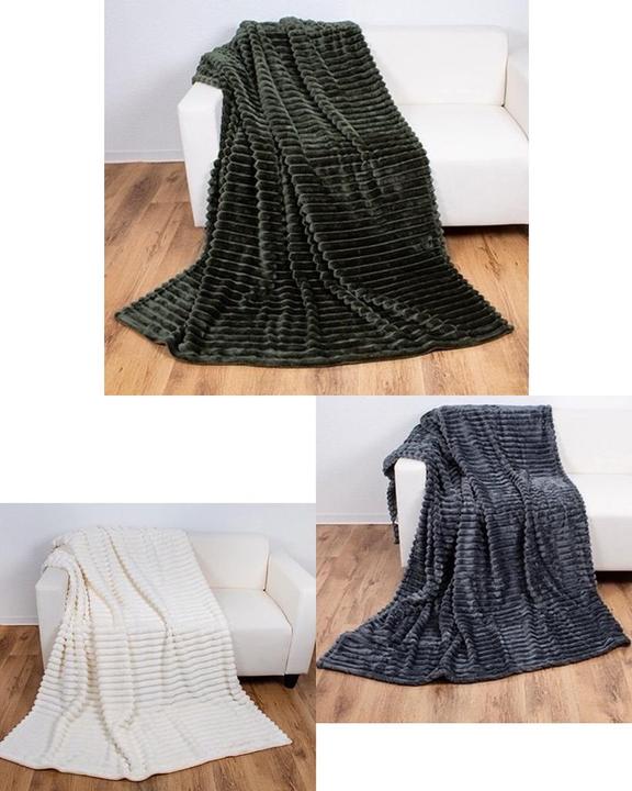 Actual product image Champ Decke mit Cordoptik (200 x 150 cm)