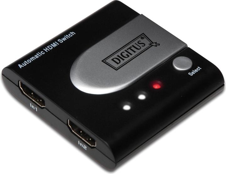 Actual product image Digitus DS-44302, Automatic HDMI Switch, 2-port