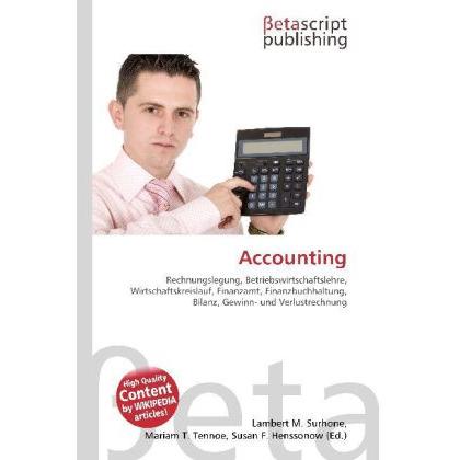 Accounting, Fachbücher
