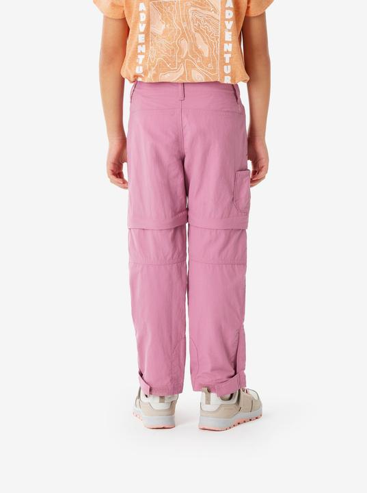 Immagine prodotto Quechua Zip-Off-Hose MH500 Kinder Gr. 92–116 Bergwandern rosa (98)