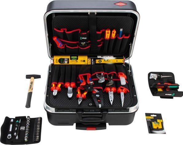 Produktbild Knipex Werkzeugkoffer BIG Twin Move Elektro (63 Teile)