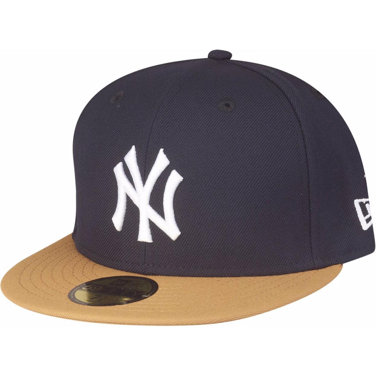 New Era, Herren, Cap, 59Fifty MLB New York Yankees, Blau, (7 7/8)