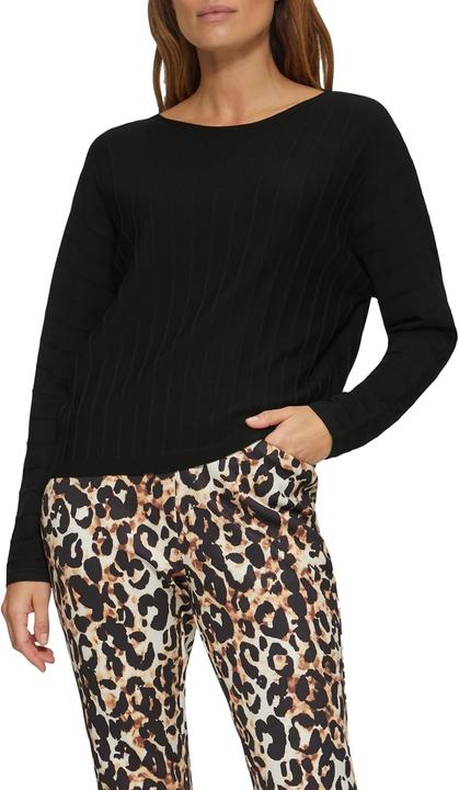 Produktbild s.Oliver Strickpullover Strickpullover mit Fledermausarm und Strukturmuster (42)