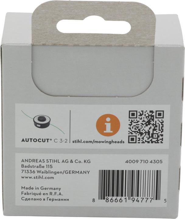 Produktbild Stihl Spuleneinsatz mit Faden (Rasentrimmer, Trimmerfaden + Fadenspule)