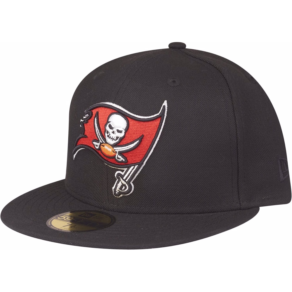 New Era, Herren, Cap, 59Fifty NFL Tampa Bay Buccaneers, Schwarz, (7 1/8)