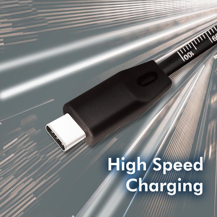 Actual product image LogiLink USB cable with ruler (1 m, USB 2.0)