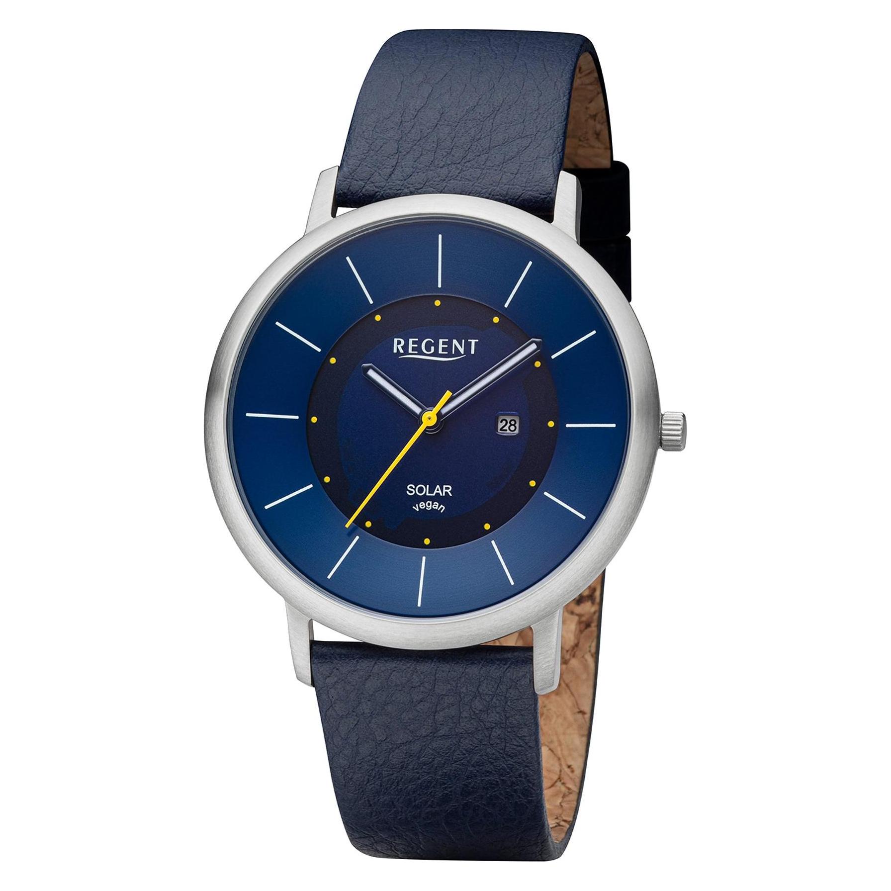 Regent, Armbanduhr, Herrenuhr, Blau, (41 mm)