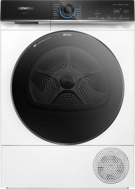 Siemens iQ700, Wärmepumpen-Trockner, 9 kg, Weiss, WQ46B2DEX, ID WQ46B2DEX (9 kg, Droite, Modifiable)