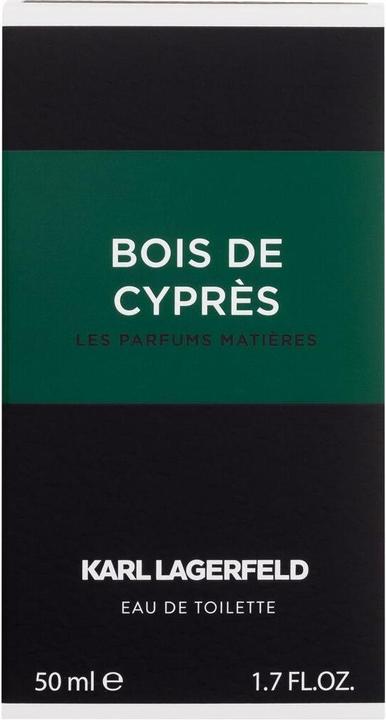 Actual product image Karl Lagerfeld For Men Bois de Cyprès Eau de Toilette 50 ml (Eau de toilette, 50 ml)