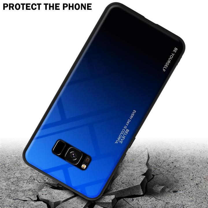 Actual product image Cadorabo TPU 2 colors glass cover (Samsung Galaxy S8+)