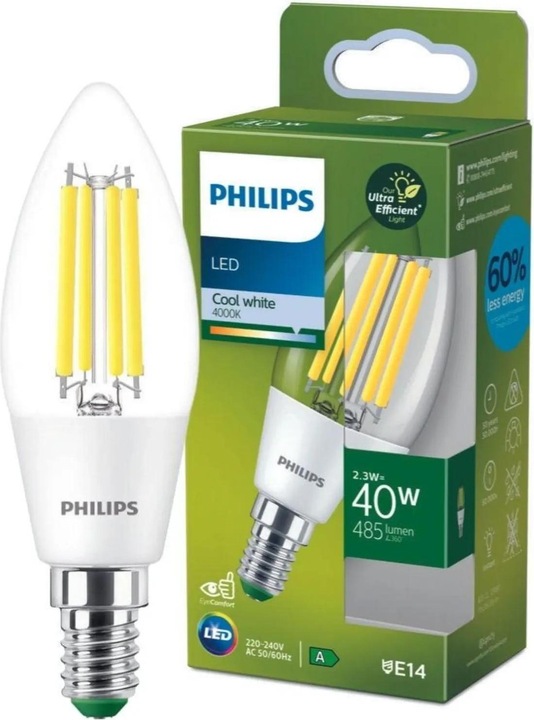 Image du produit Philips LED Classic (E14, 2.30 W, 485 lm, 1 x, A)