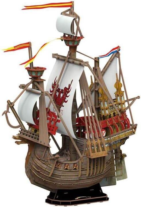 Image du produit - 3D-Puzzle 207 Teile in einer dekorativen Box (Durmstrang-Schiff) (207 pièces)