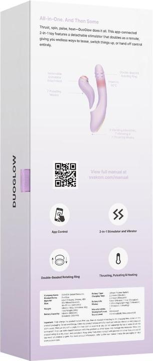 Actual product image Svakom Duoglow