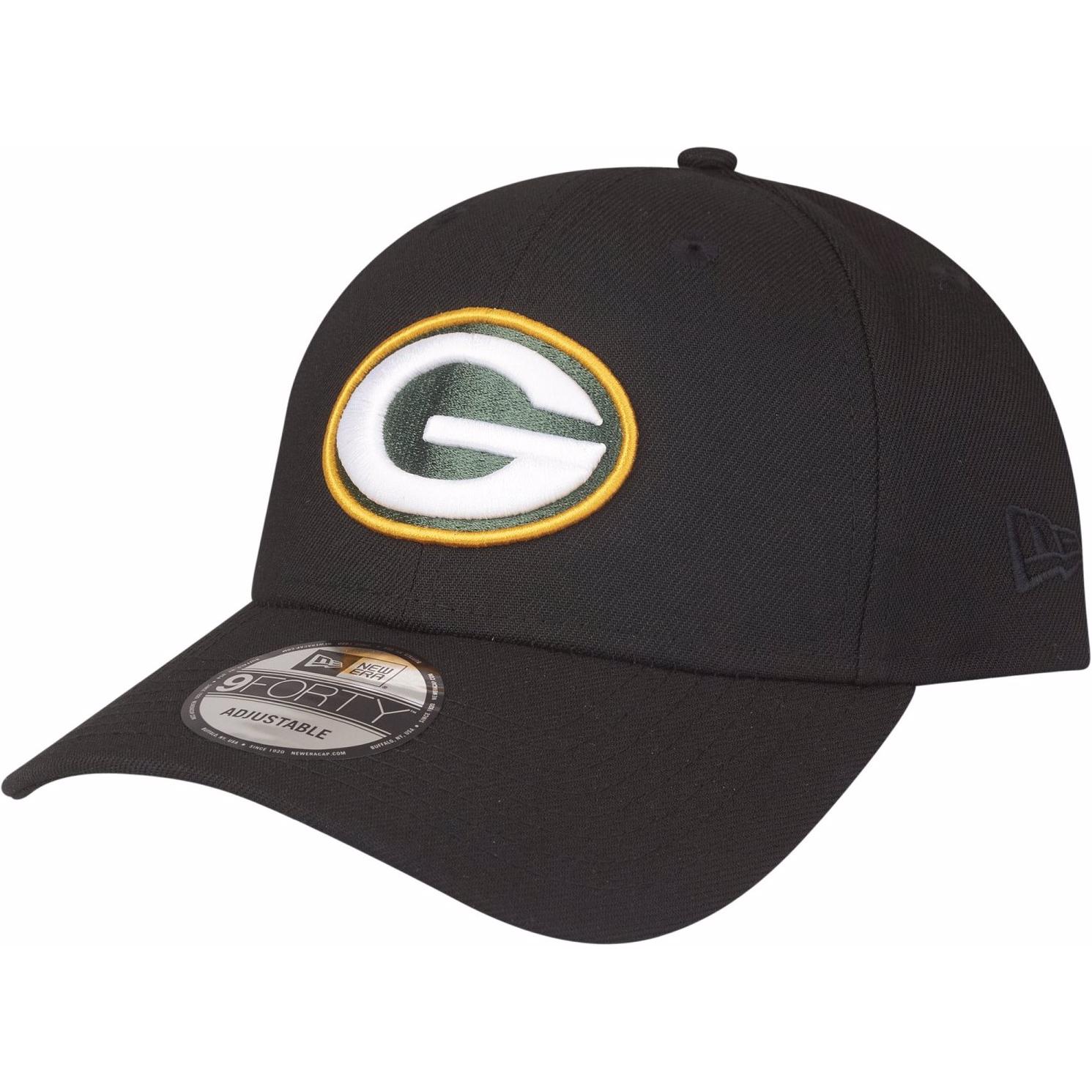 New Era, Herren, Cap, 9Forty Curved NFL Teams, Schwarz, (One Size)