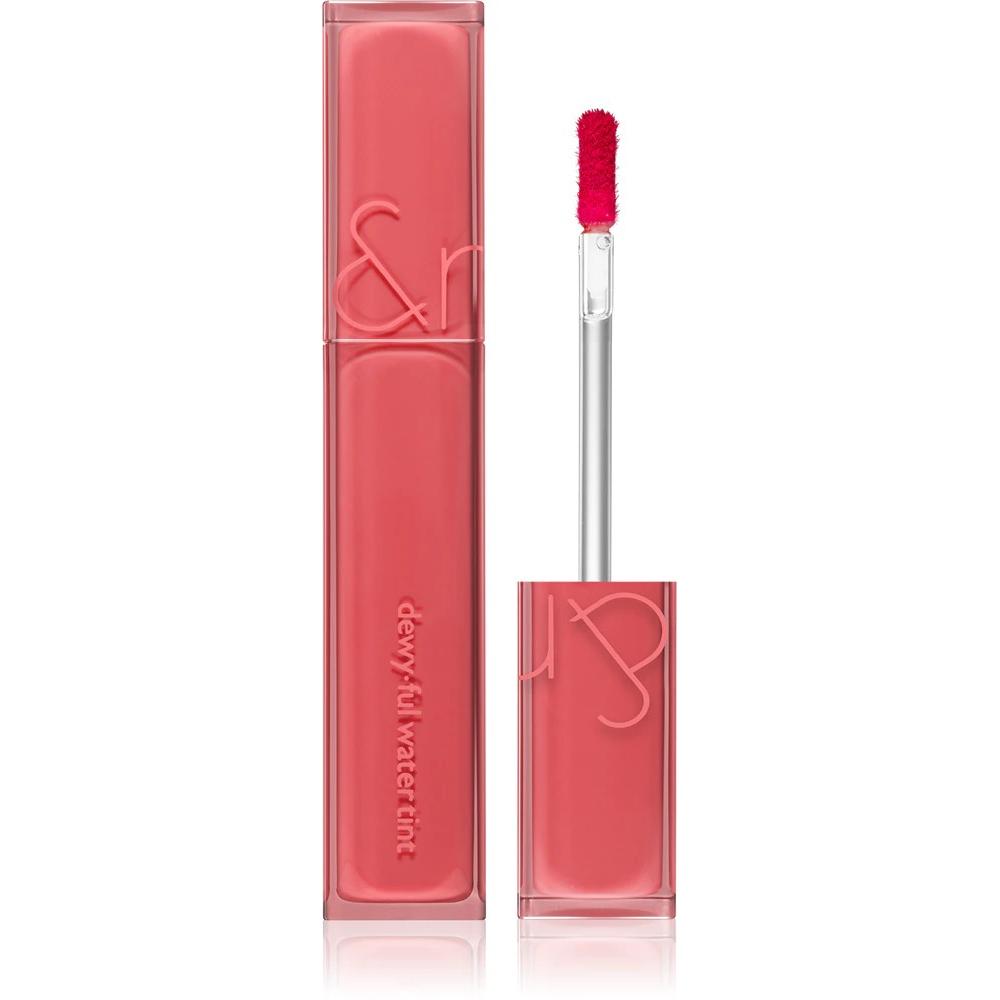 Rom&Nd Dewyful Water Tint Lip Gloss 0.18 fl oz in Coral Longlasting Lip Tint Moisturizing Natural Gloss MLB (01 In Coral) (UM-FPYF-OJRH)
