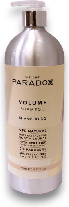 Actual product image We Are Paradoxx Volume, Hops Extract, Hair Shampoo, Smoothens & Volume, 975ml (Liquid shampoo, 975 ml)