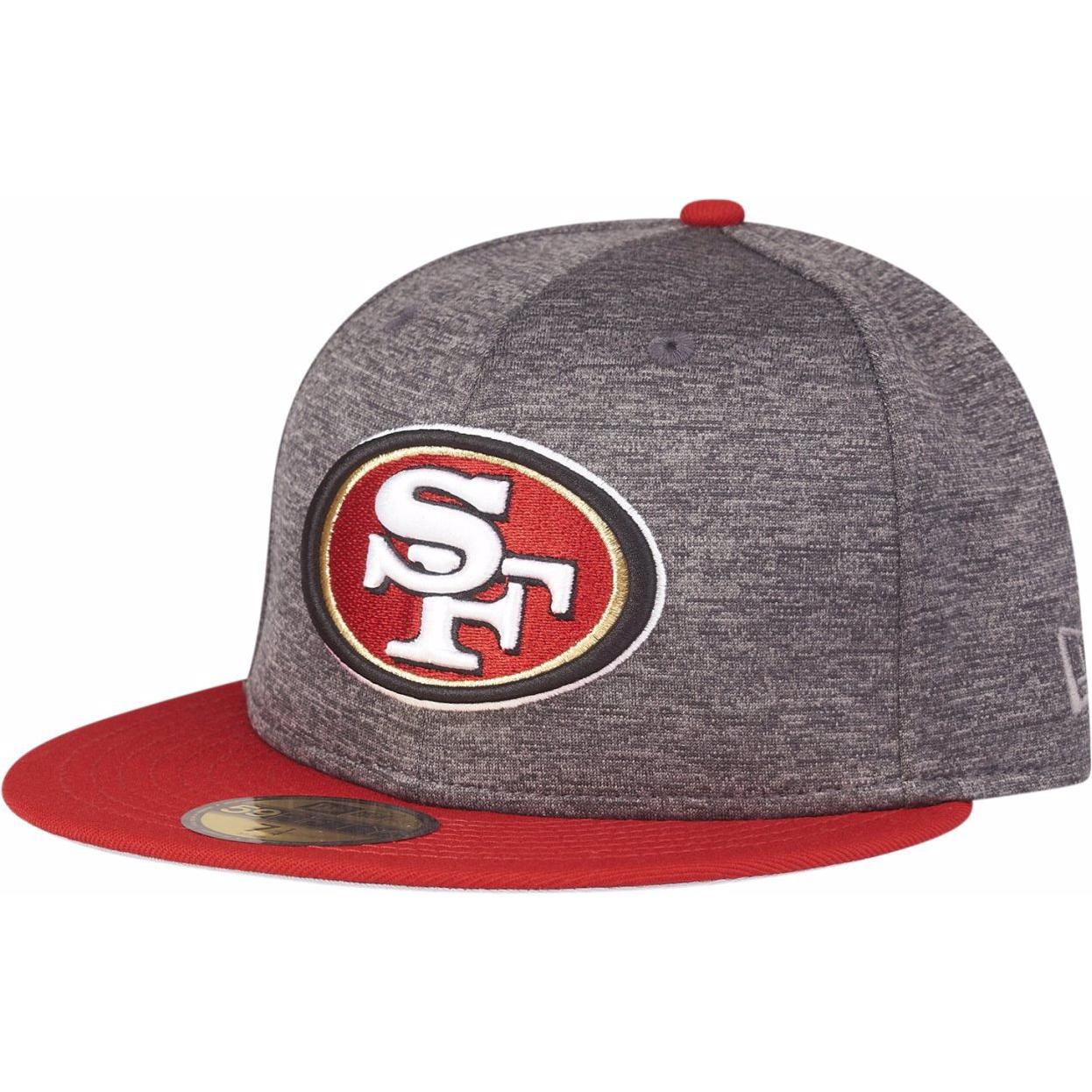New Era, Herren, Cap, 59Fifty Shadow Tech San Francisco 49Ers, Schwarz, (7)